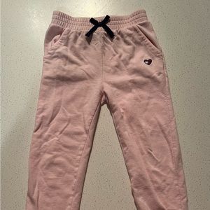 Tommy Hilfiger joggers size 5 with embroidered logo on front pocket and blue bow